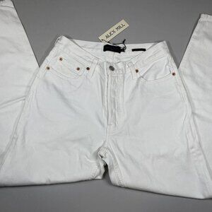 Alex Mill Women’s Jane Mid-Rise Straight-Leg Jeans – White – Size 28